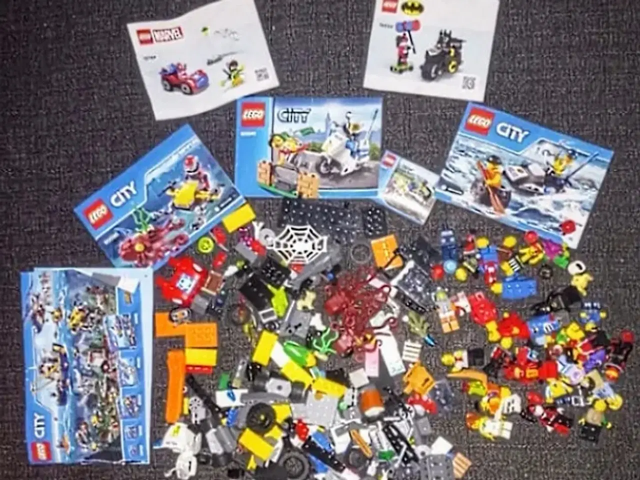 Billede 1 - Blandet LEGO Marvel, LEGO Batman og LEGO City