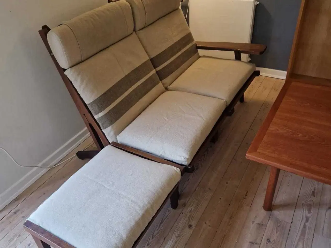 Billede 3 - Ge 375 lænestole 2 stk. H.J.Wegner