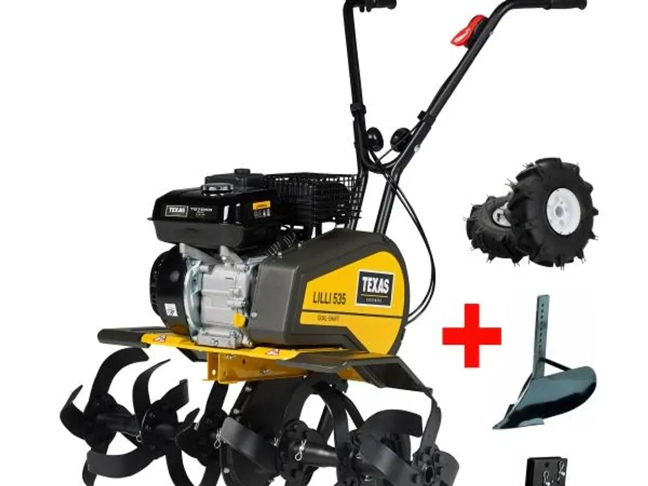 Billede 1 - Havefræser udlejning – Texas Lilli 535TG (kraftig)
