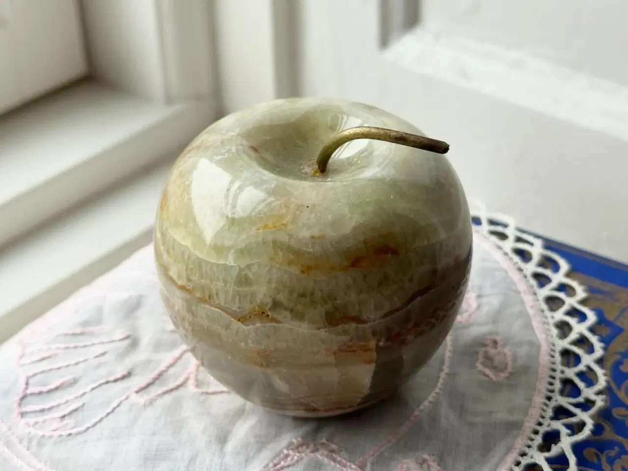 Billede 3 - Grøn onyx, æble, lille