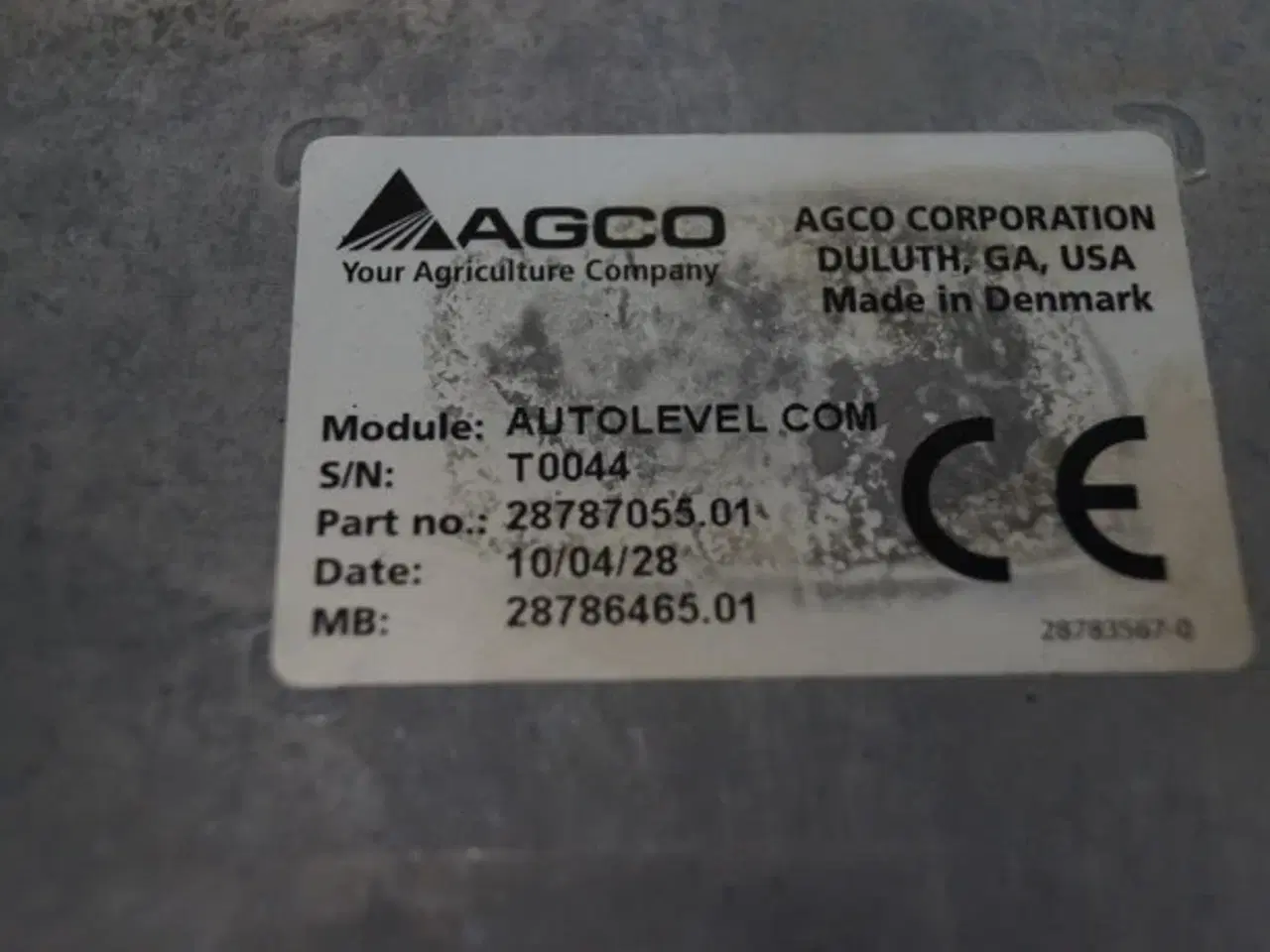 Billede 2 - AGCO Job Computer 28787055.01