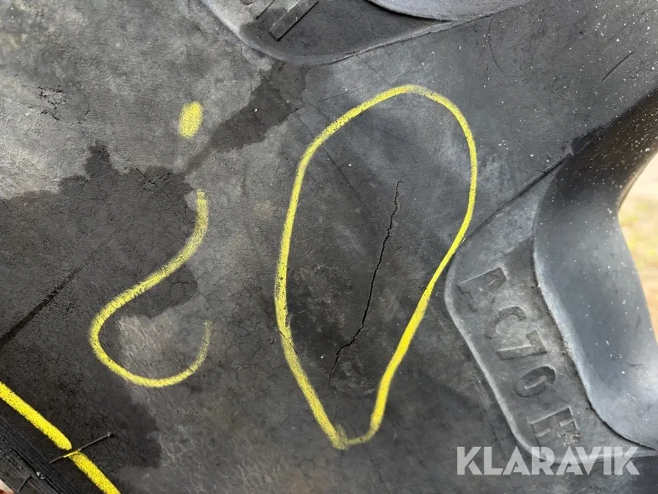 Billede 6 - Landbrugsdæk Continental 650/75R32 2 styk