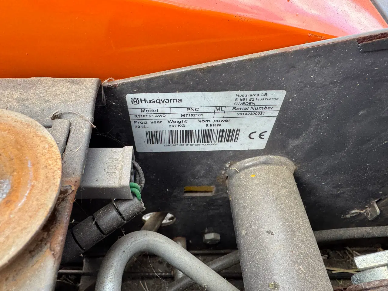 Billede 7 - Havetraktor. Husqvarna R316TSX 4x4