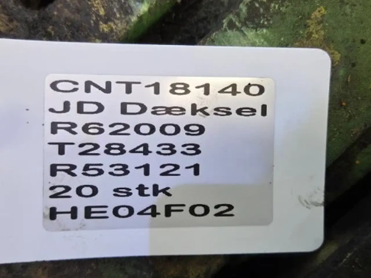 Billede 17 - John Deere 6068HT074 Dæksel T28433     20Stk