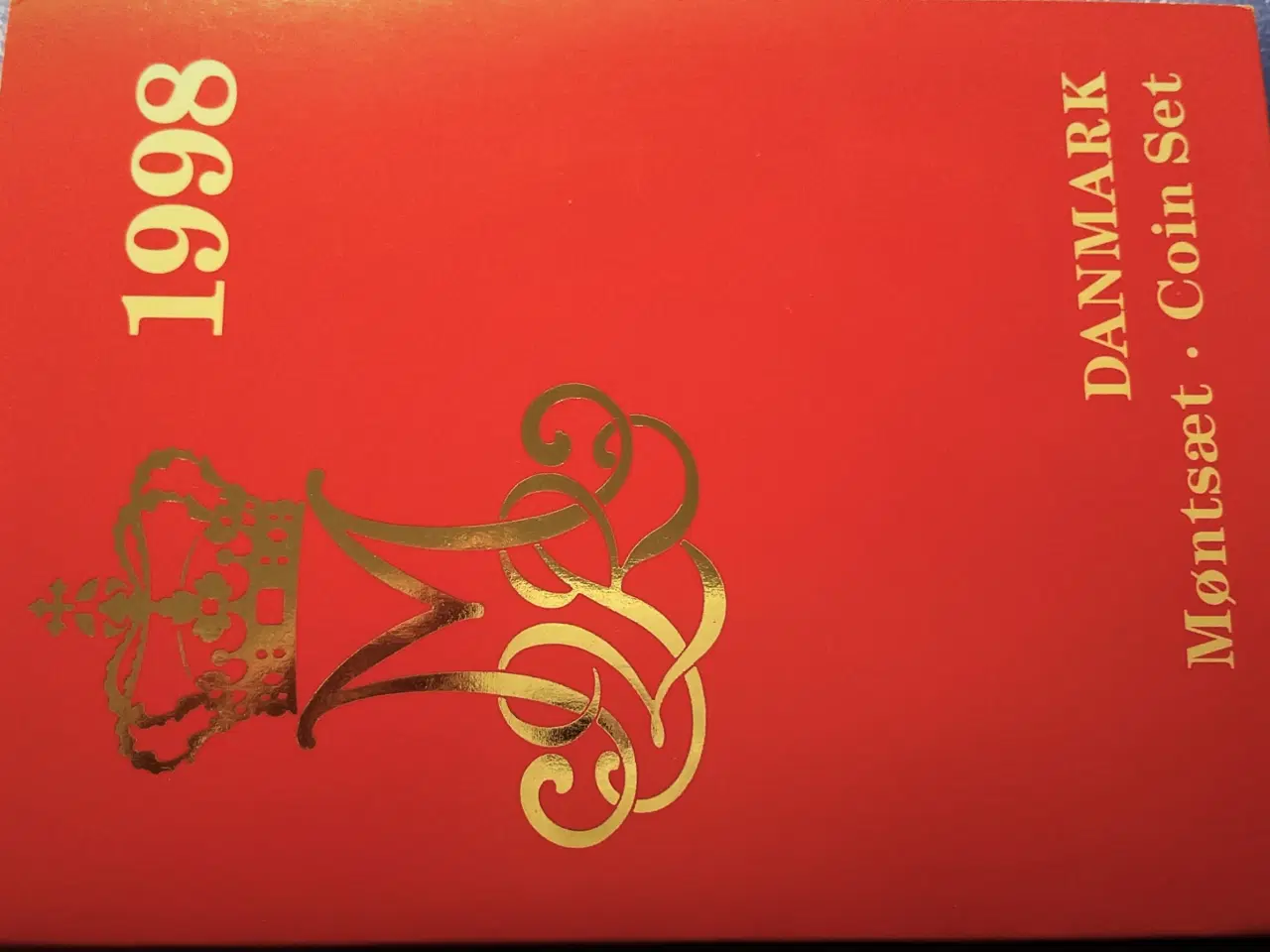 Billede 2 - DET KGL MØNTSÆT 1998  Margrethe II TOP Stand! 