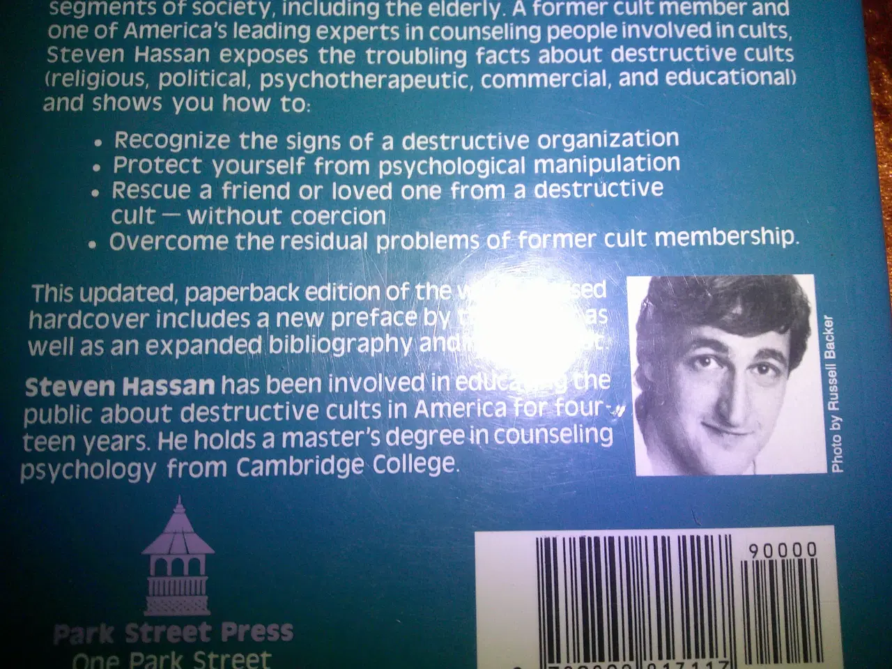 Billede 2 - Combatting Cult Mind Control, Steven Hassan
