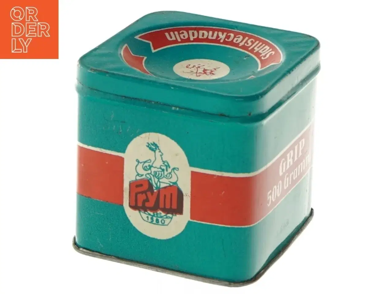 Billede 1 - Vintage Gryp metalæske (str. 9x8,5 cm)