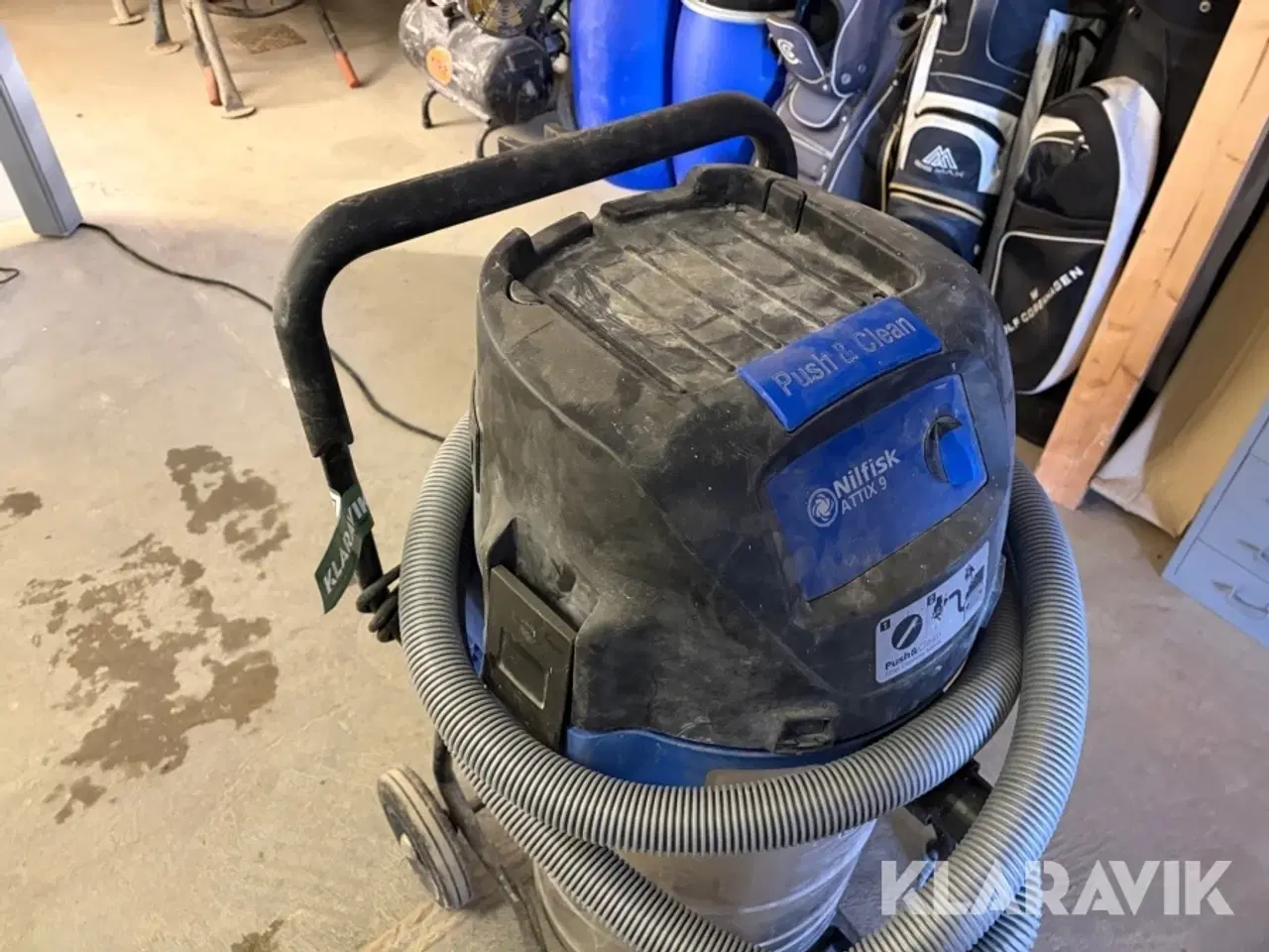 Billede 12 - Industri våd-/tørstøvsuger Nilfisk ATTIX 9