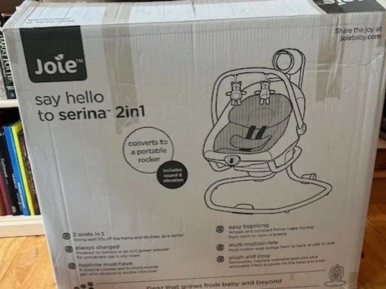 Billede 4 - Joie skåstol/gynge funktion