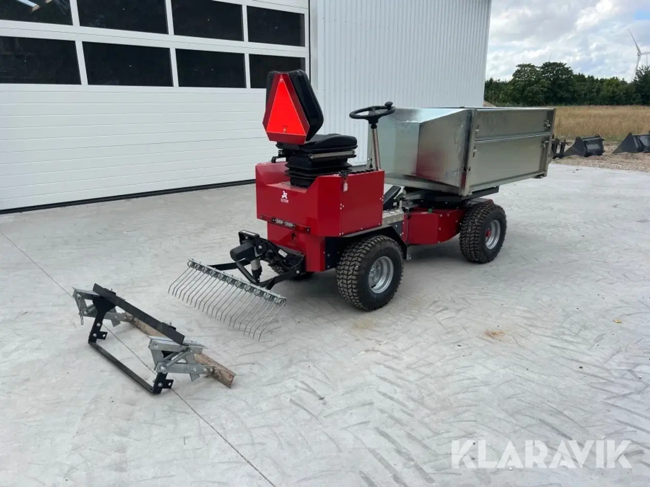 Billede 3 - Elektrisk Multi truck Eltor Sharpturn med lad