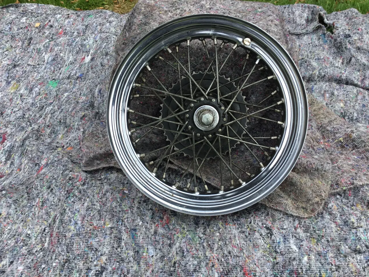 Billede 1 -  Triumph custom baghjul 
