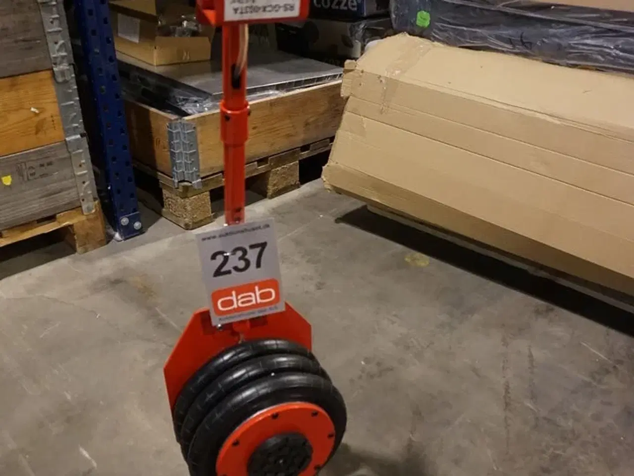 Billede 4 - Luft donkraft 3T  bælge 270mm med kort/lang håndtag