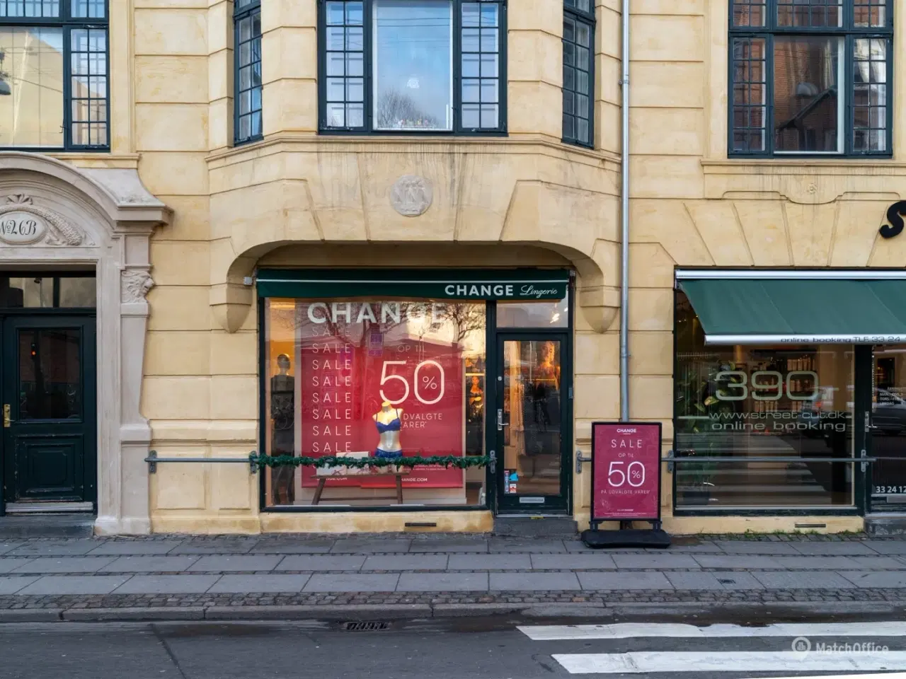 Billede 1 - Veleksponeret butikslokale på 92 m² lige ved Frederiksberg Centret