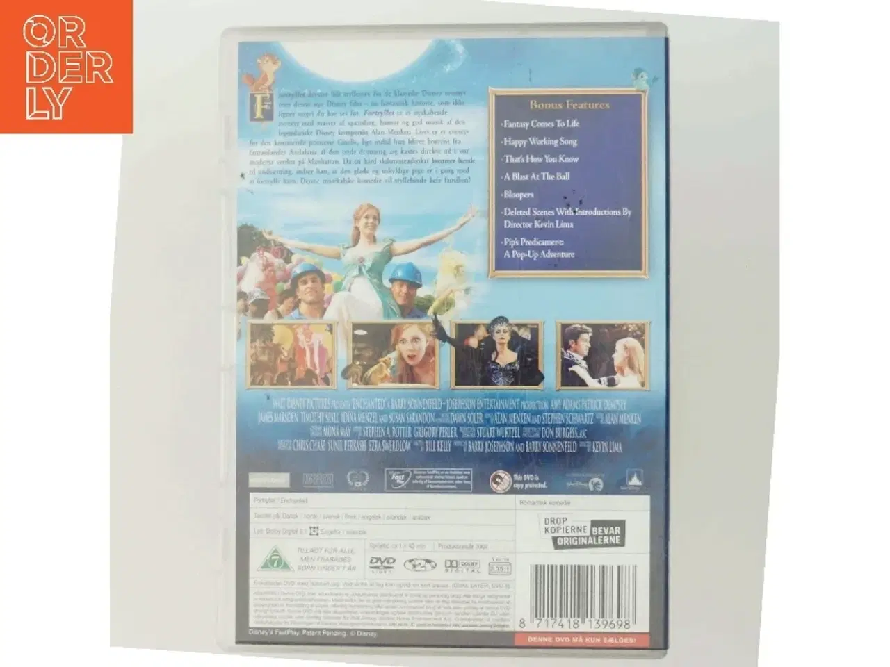 Billede 3 - Enchanted Eventyr I New York med Amy Adams (DVD)