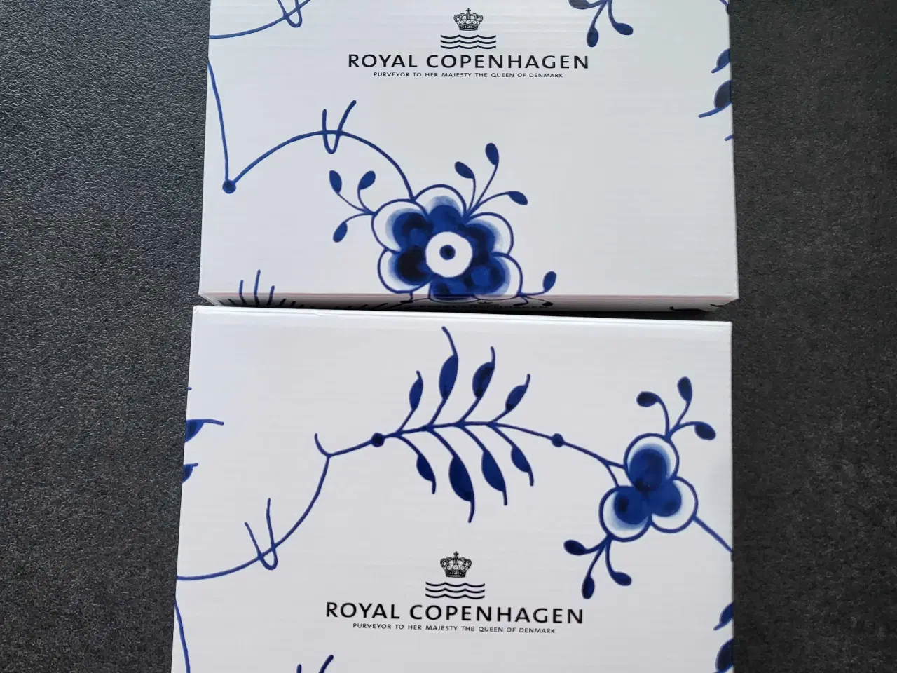 Billede 2 - Royal Copenhagen Blå Mega tallerken 