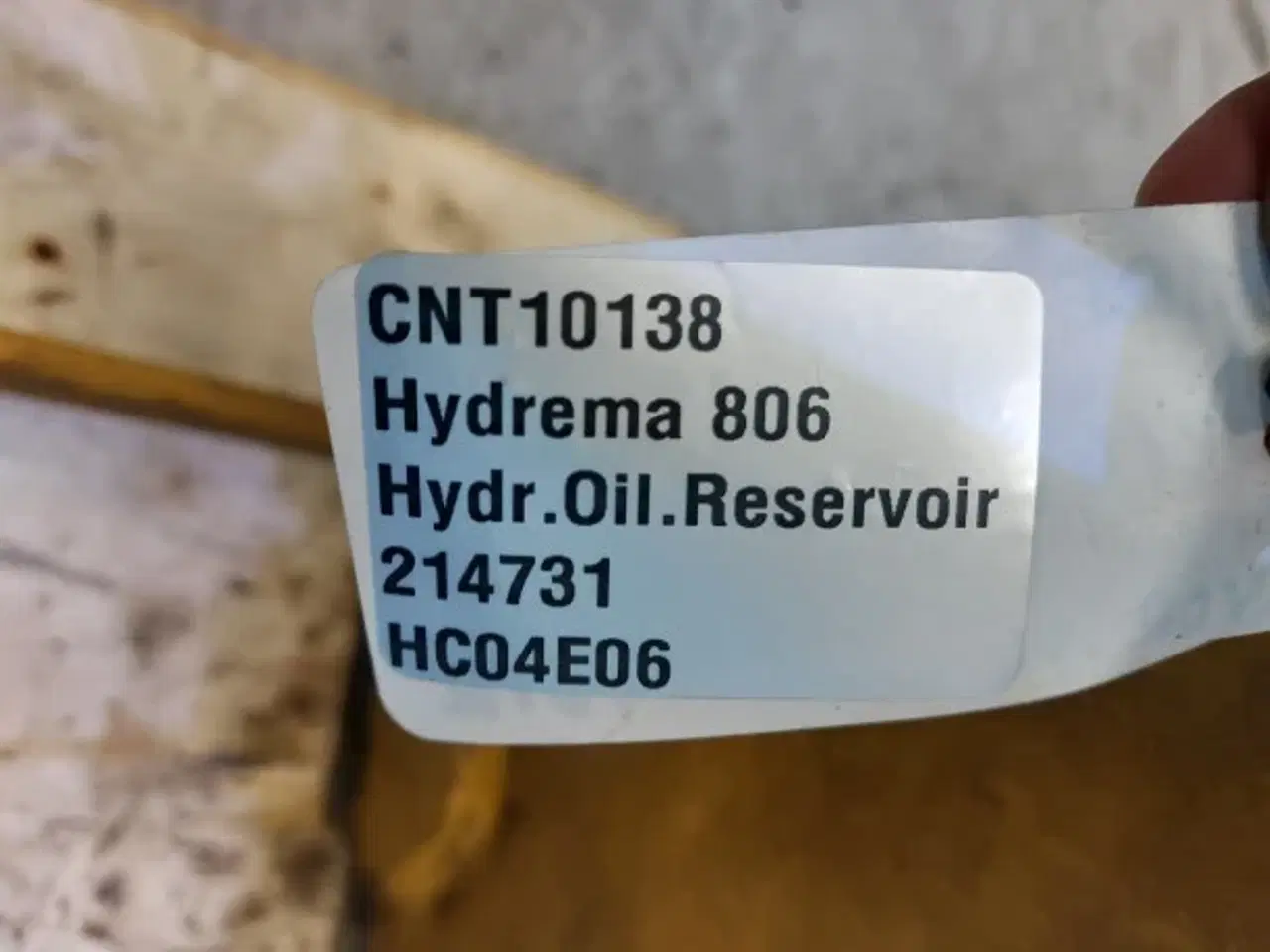 Billede 16 - Hydrema 806 Oil Reservoir 214731