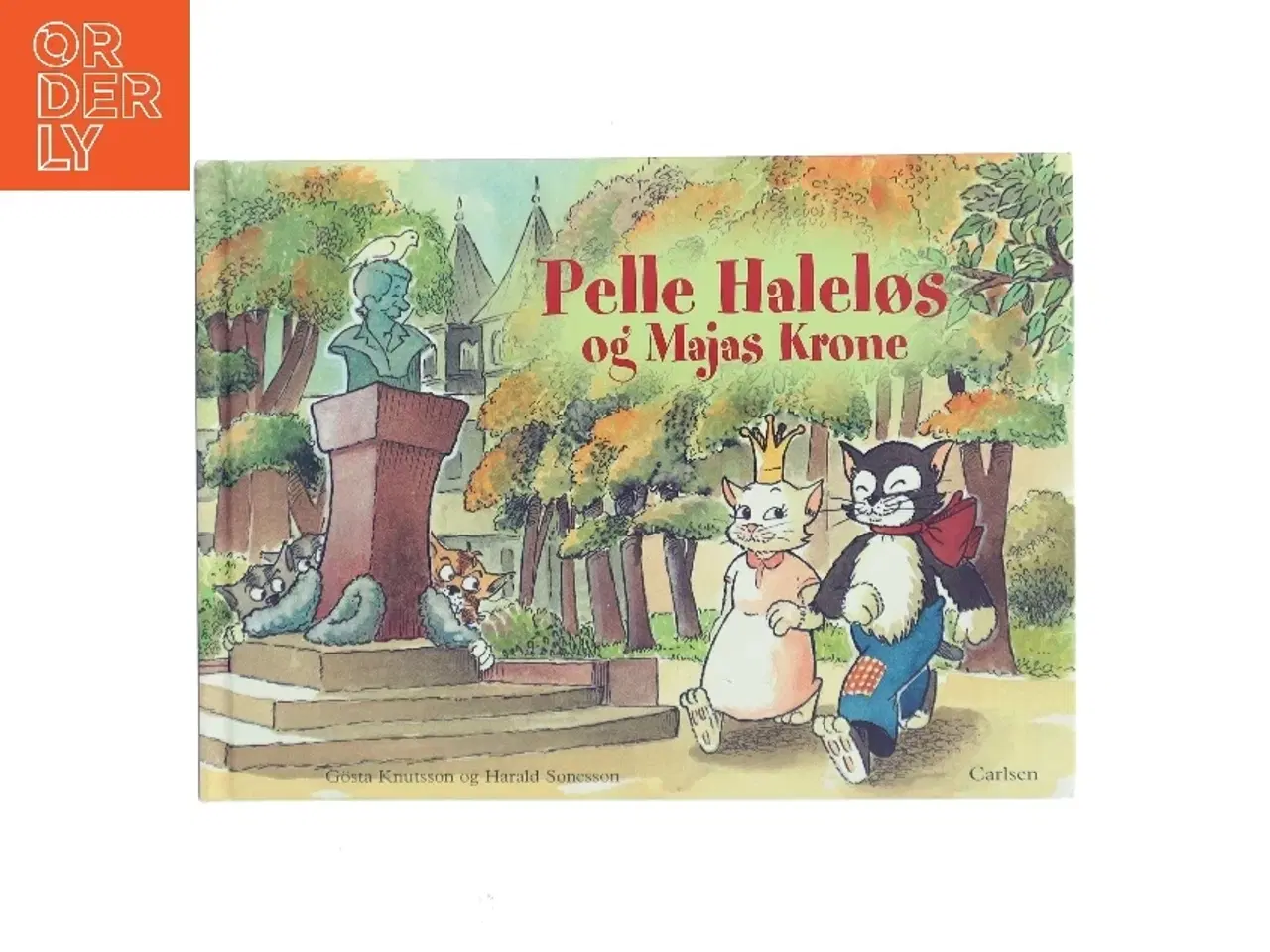 Billede 1 - Pelle Haleløs og Majas krone af Gsta Knutsson (Bog)