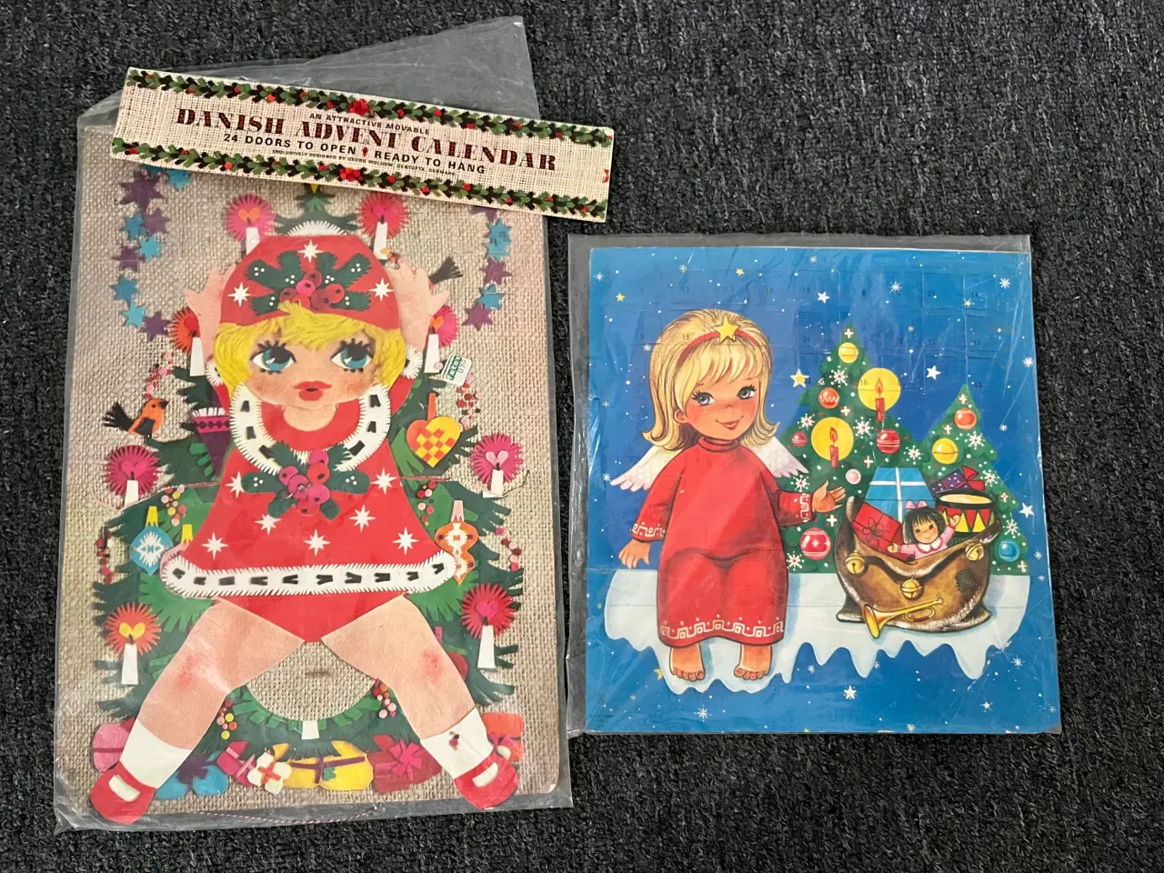 Billede 1 - 2 stk julekalender fra 60’erne
