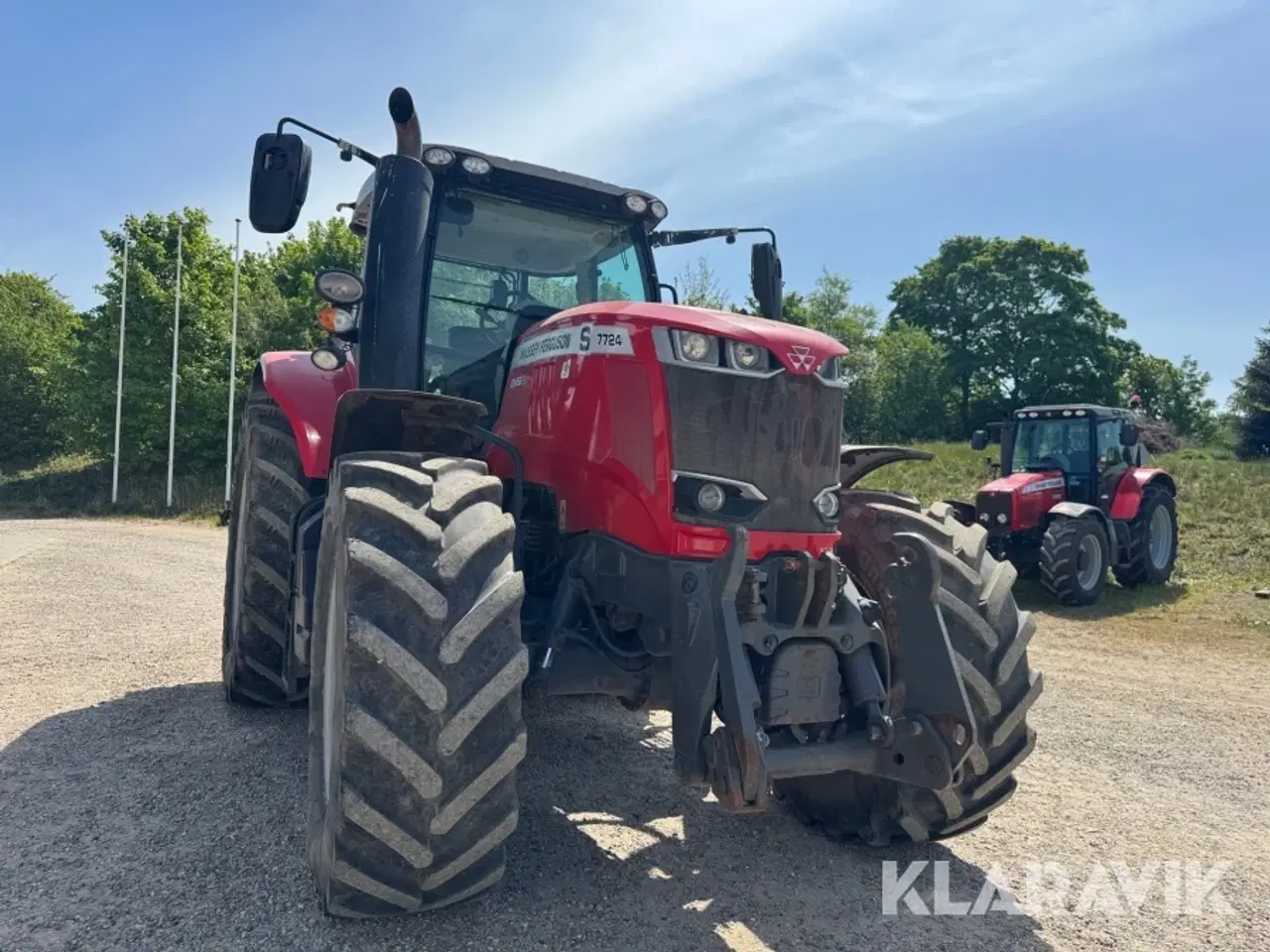 Billede 2 - Traktor Massey Ferguson 7724 S - Dyna 6