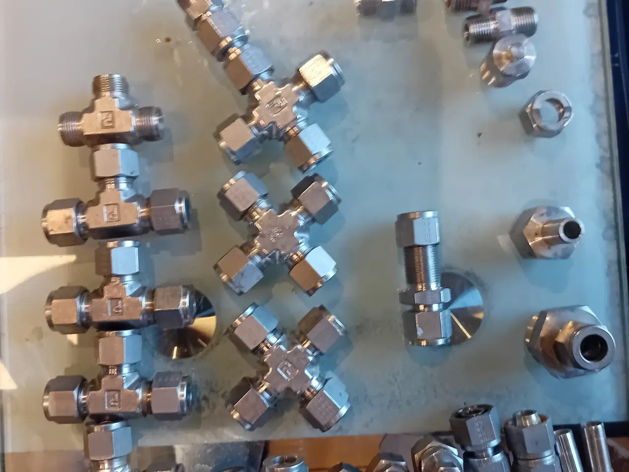 Billede 2 - Parker Rustfri Hydraulik Fittings med dobbelt Skær