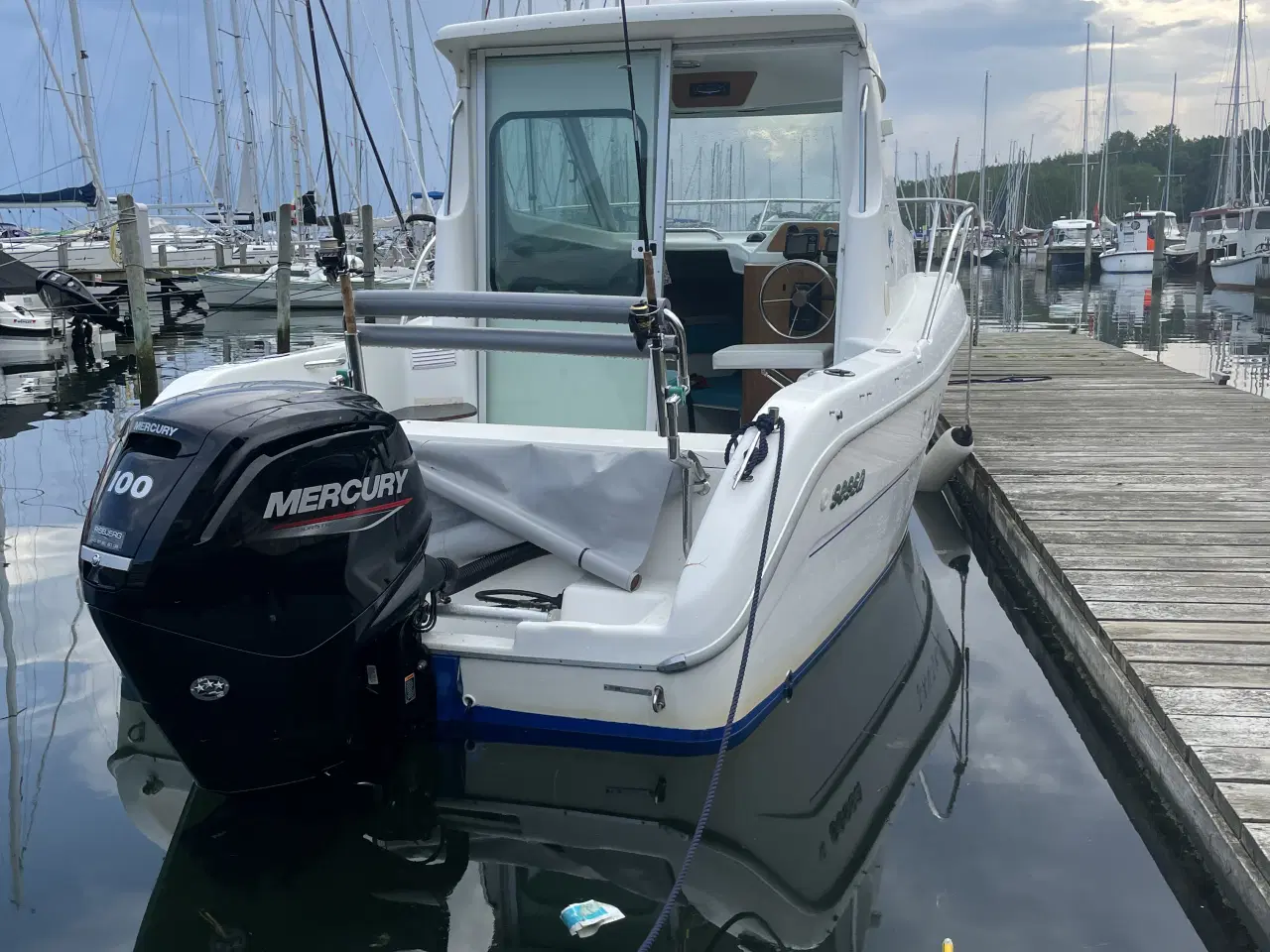 Billede 6 - Sejlklar motorbåd med meget udstyr.