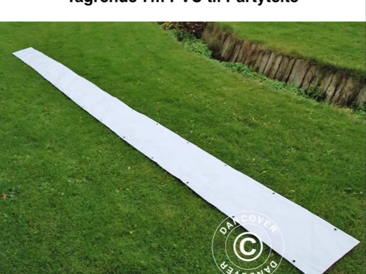 Billede 1 - Tagrende til partytelt 7 meter