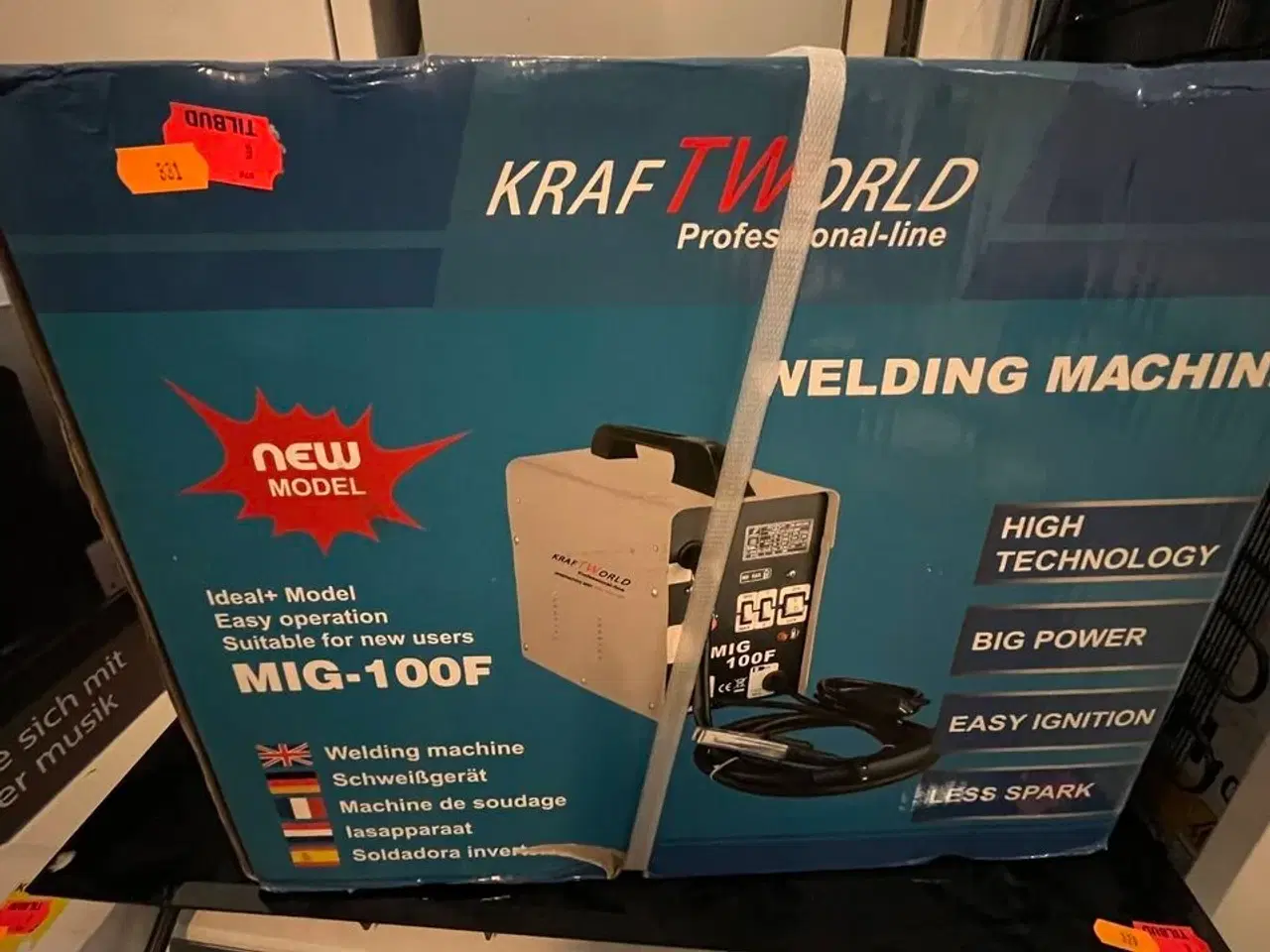 Billede 1 - Svejseanlæg, ubrugt  KRAFTWORLD