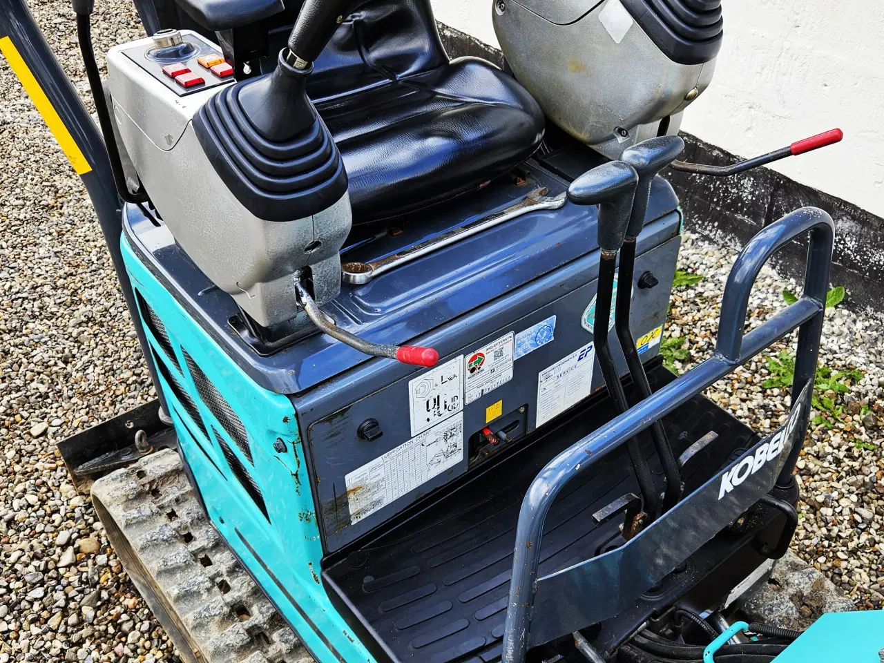 Billede 10 - Kobelco SK10 / joystick / 800 timer / skovlsæt