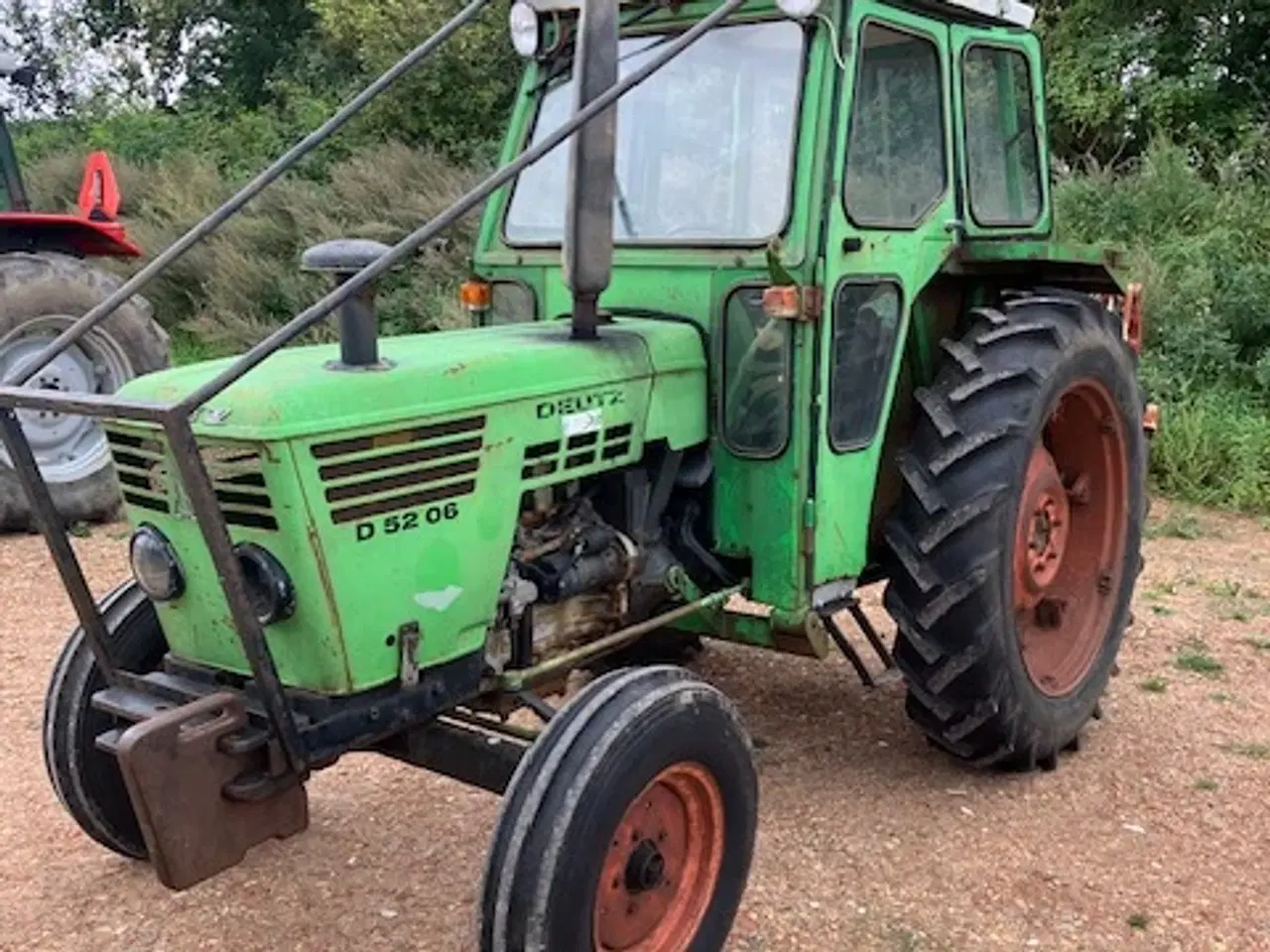 Billede 2 - Deutz 5206 med skovindækning