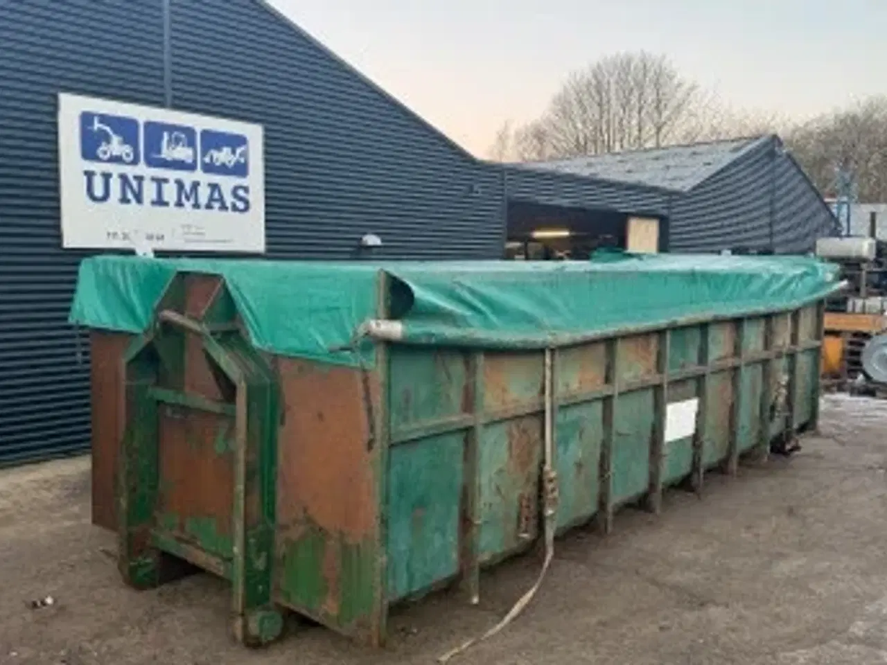 Billede 1 - Container med presenning 