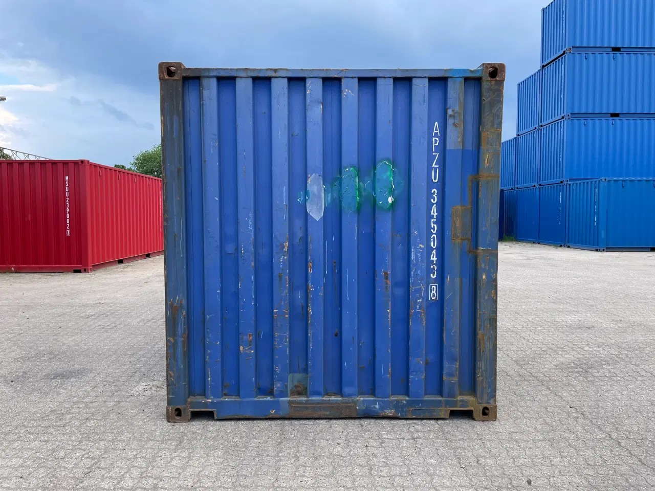 Billede 4 - 20 fods Container- ID: APZU 345043-8