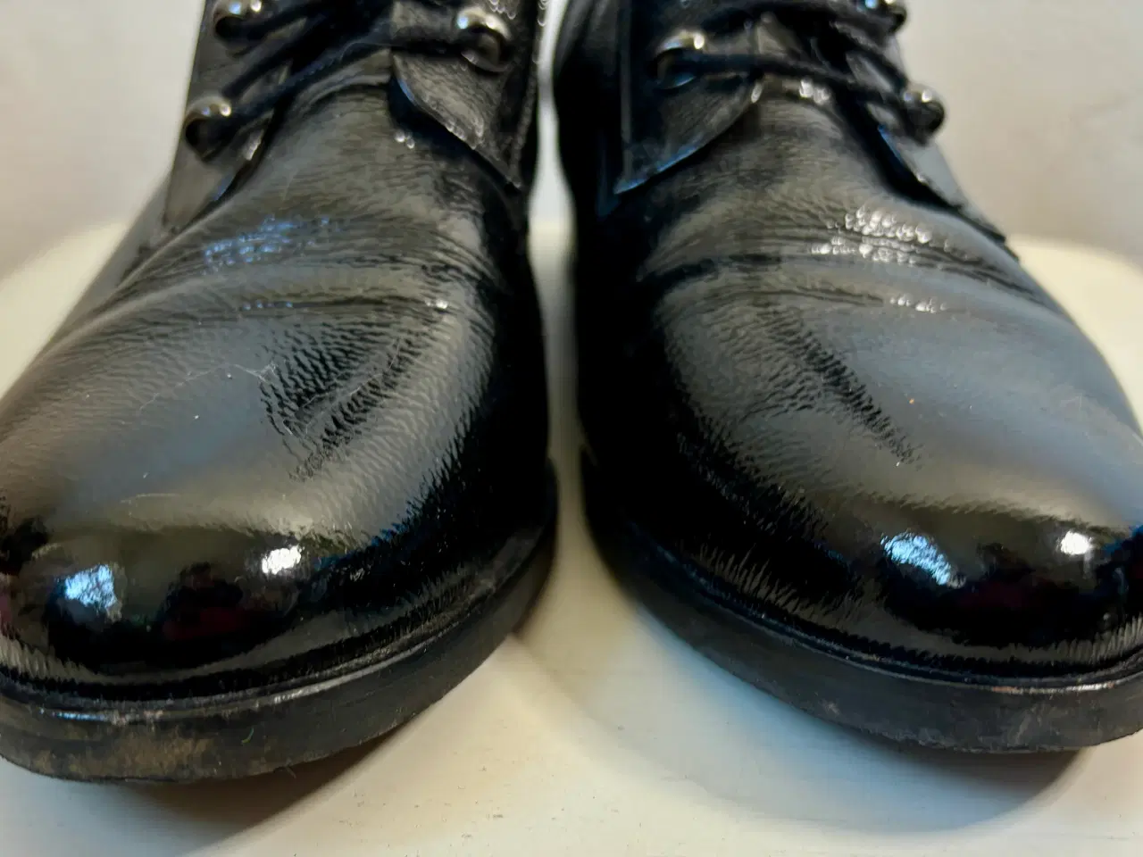 Billede 3 - Gabor, sorte lakstøvletter skind, str 38,5