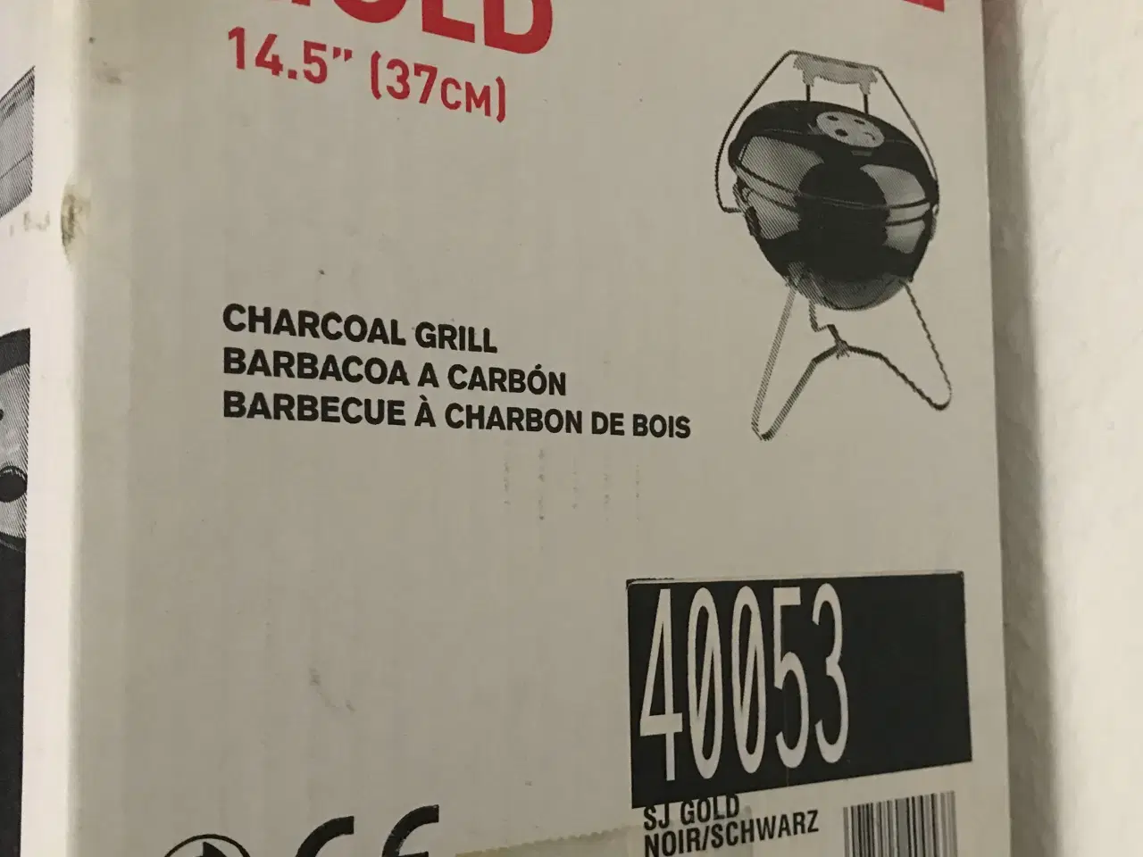 Billede 1 - Weber Gold  Smokey Joe kul grill