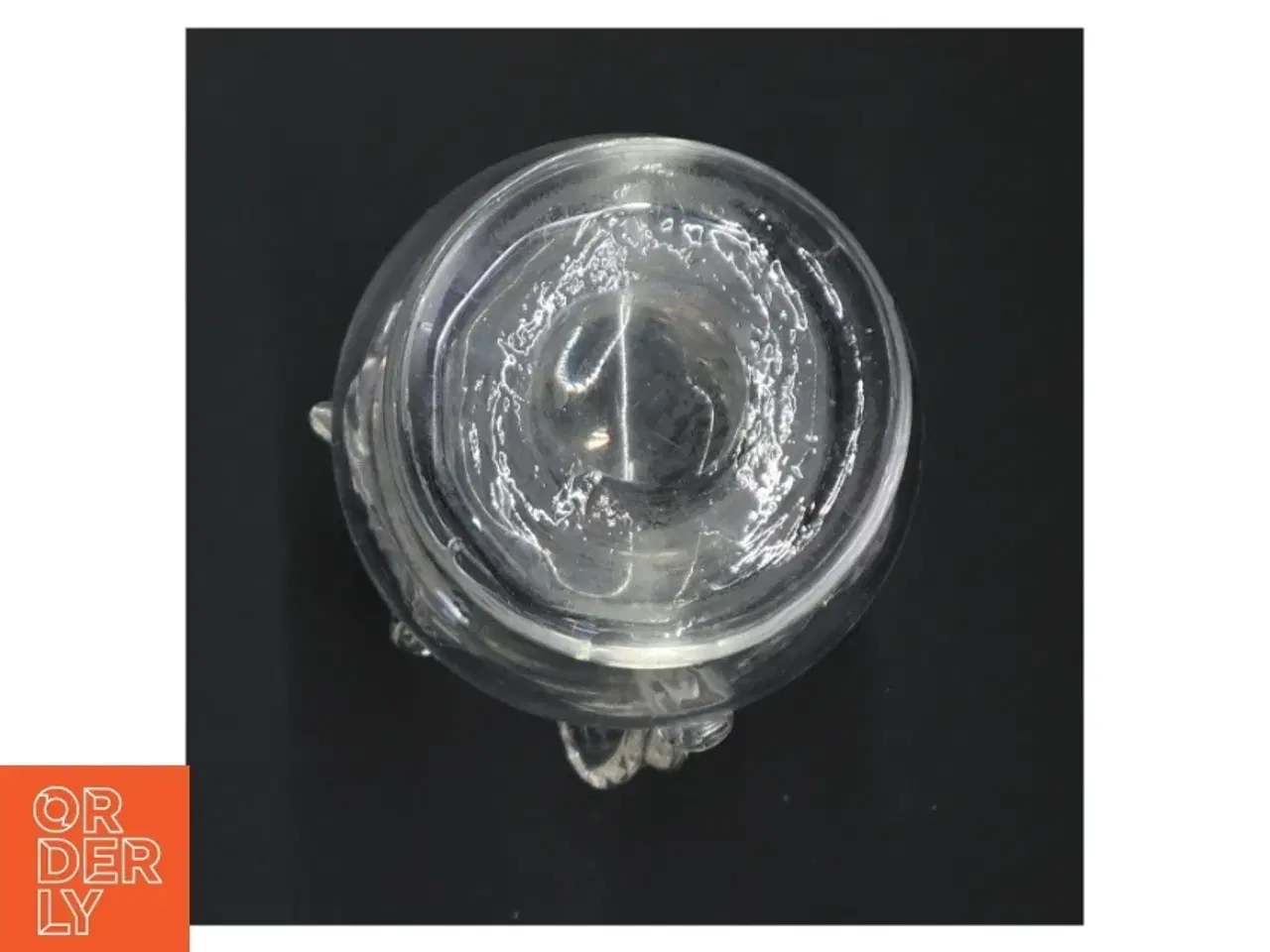 Billede 4 - Krystal Glas mundblæst henkel vase (str. 16 x 12 x 10 cm)