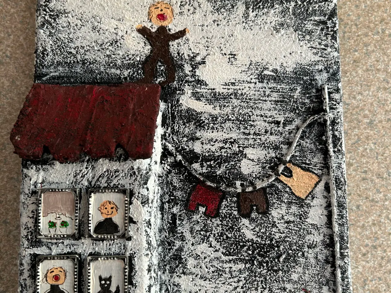 Billede 7 - 3 små reliefer