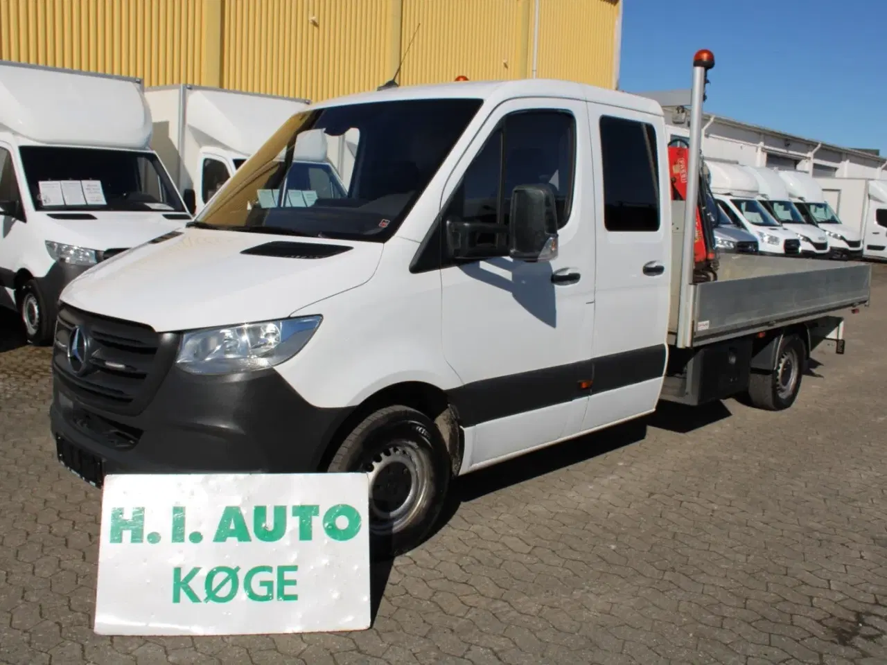 Billede 2 - Mercedes Sprinter 316 2,2 CDi A3 Mandskabsvogn m/lad aut. RWD