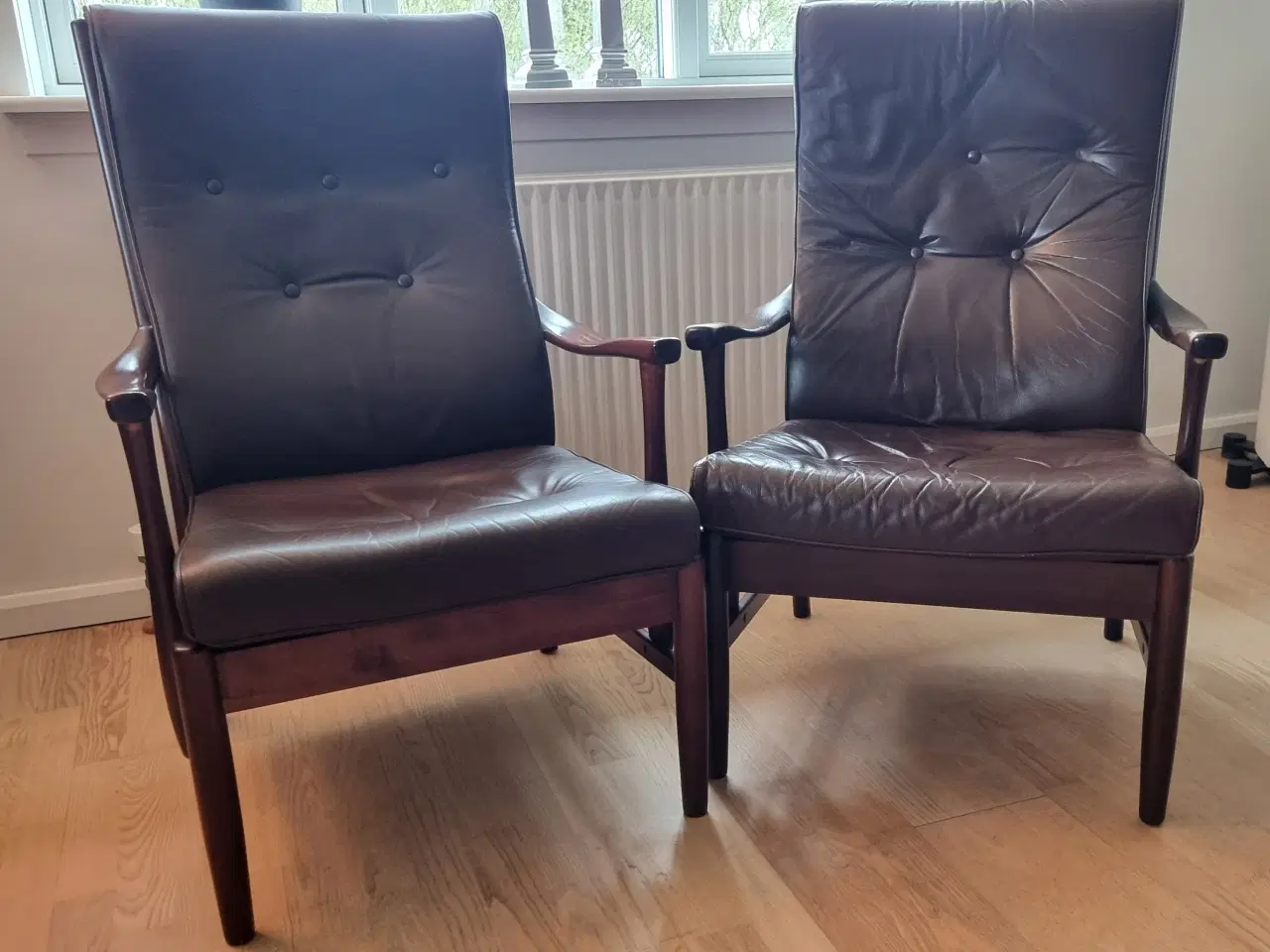 Billede 2 - 2 stk. otium stole fra Farstrup model Casa høj ryg