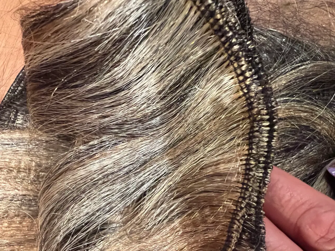 Billede 12 - Flerfarvet trenser hårextensions 