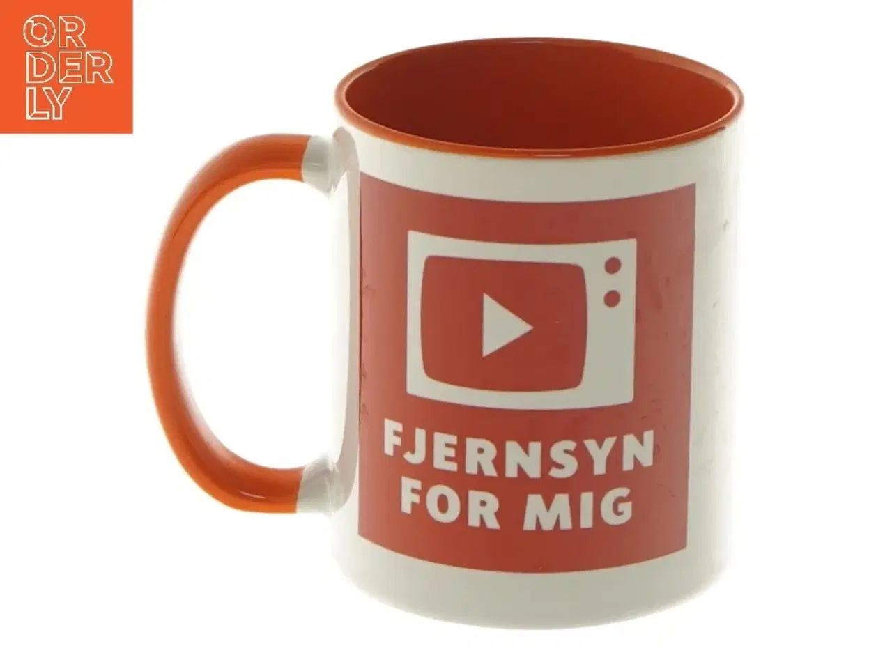 Billede 1 - Keramikkrus med tekst (str. 10 cm)