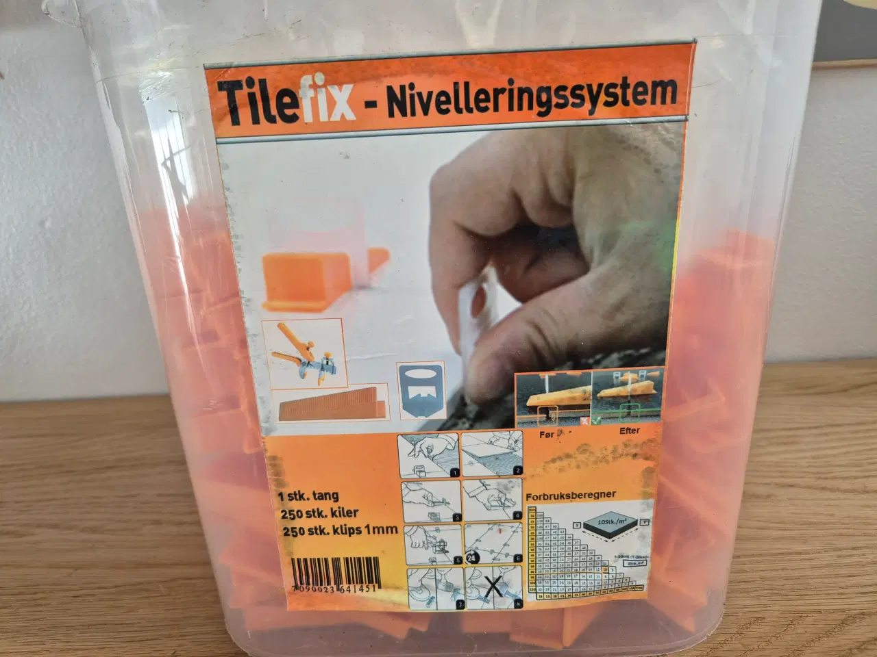 Billede 4 - TilefixFlisenivelleringssystem, Kiler, Klips og ta