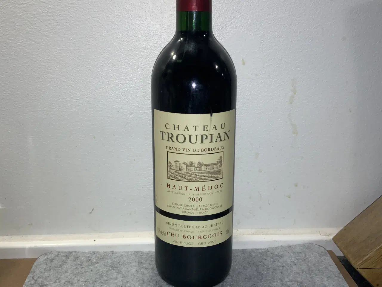 Billede 3 - Chateau Troupian Haut-Médoc rødvin fra årgang 2000