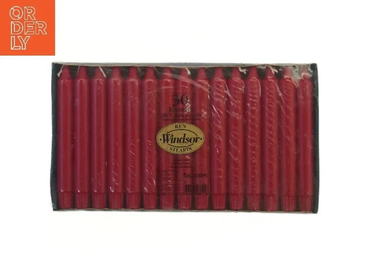 Billede 1 - Røde stearinlys i pakke