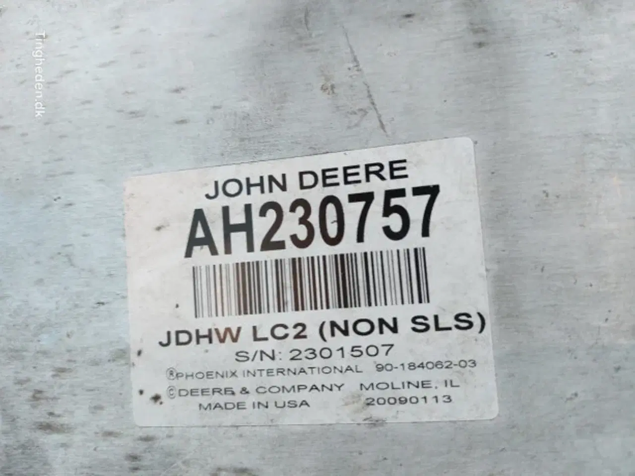 Billede 2 - John Deere T660I Kontroler Module AH230757