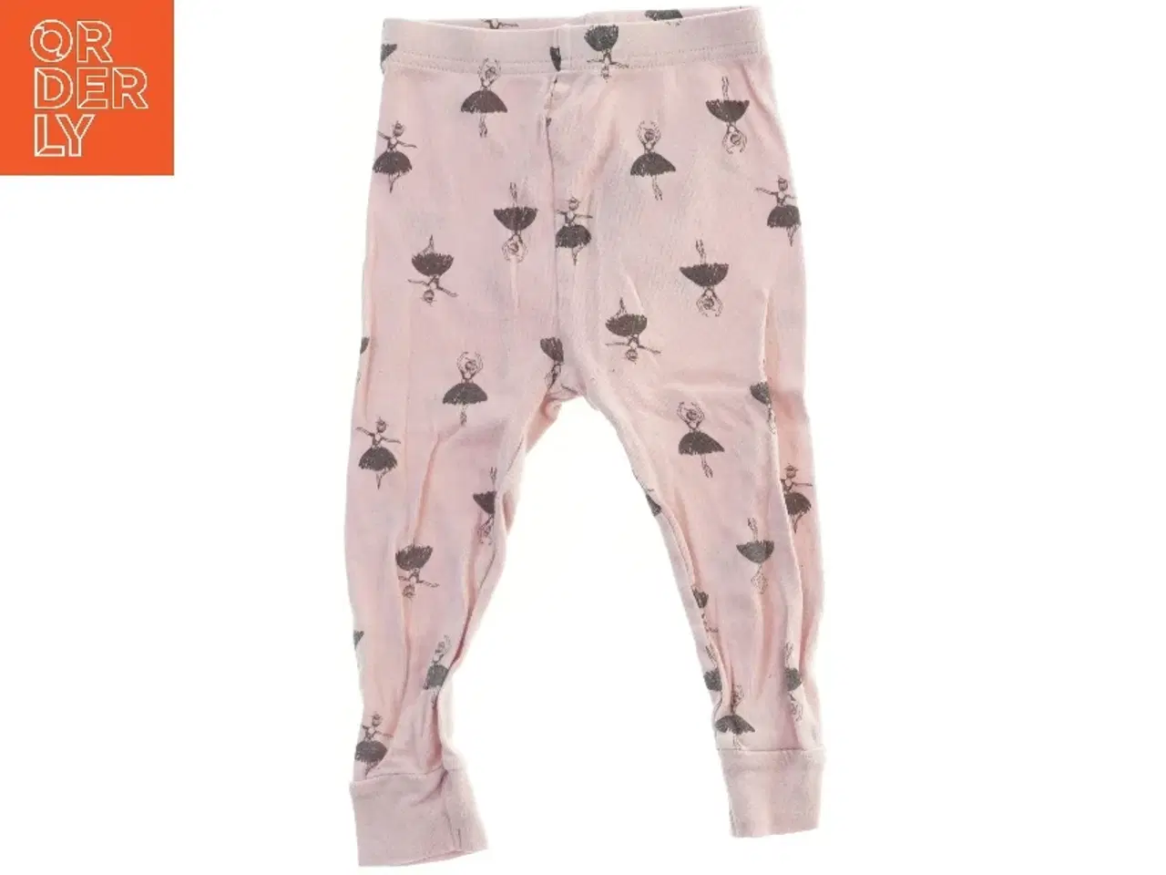 Billede 1 - Lyserøde bukser med ballerina print fra Old Navy (str. 92)