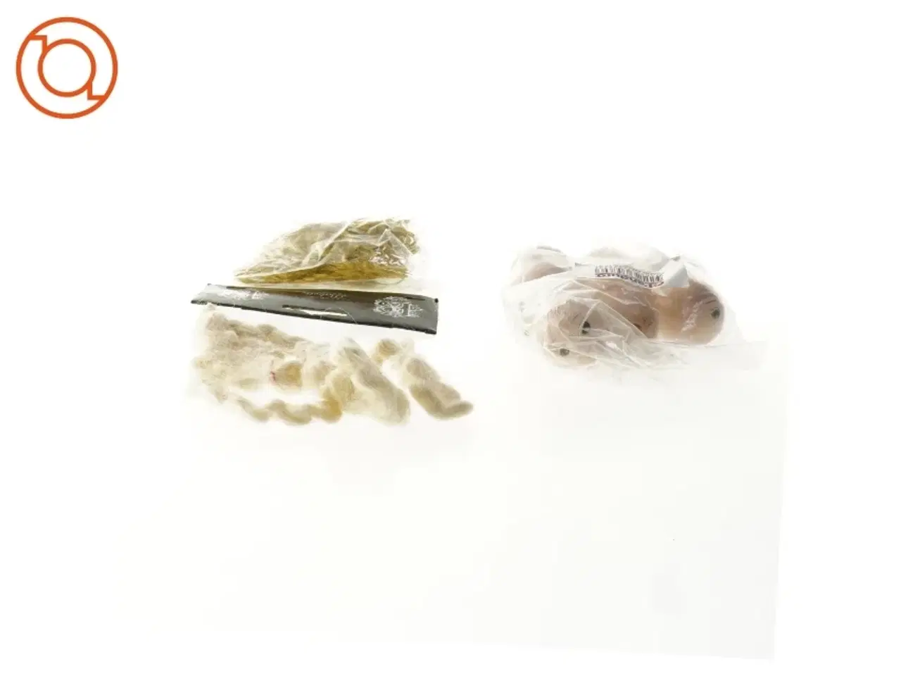 Billede 3 - Diverse materialer til at lave fx. engle (str. kugler 3 cm)