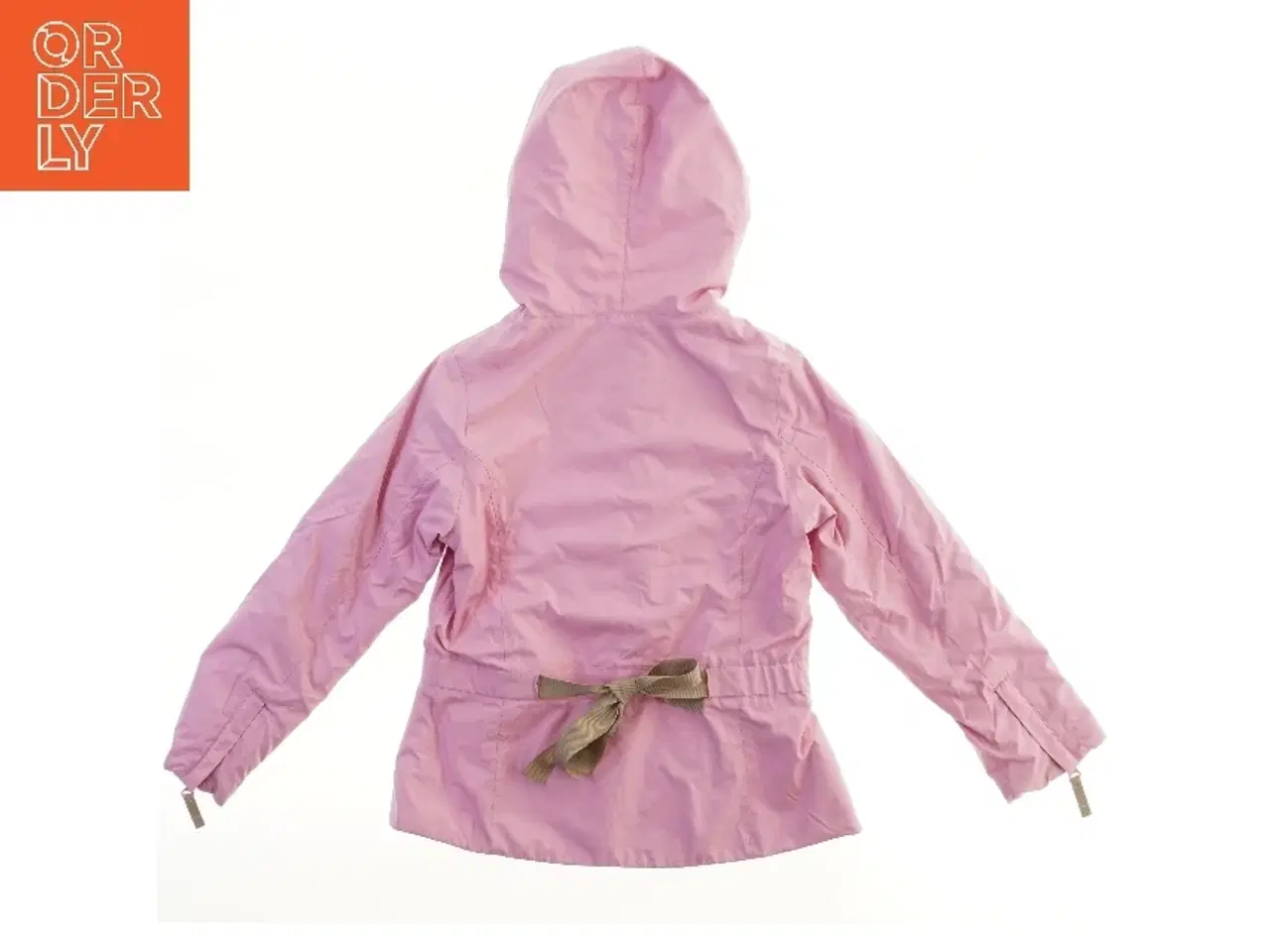 Billede 1 - Pink jakke med hætte fra Ver de Terre (str. 128)