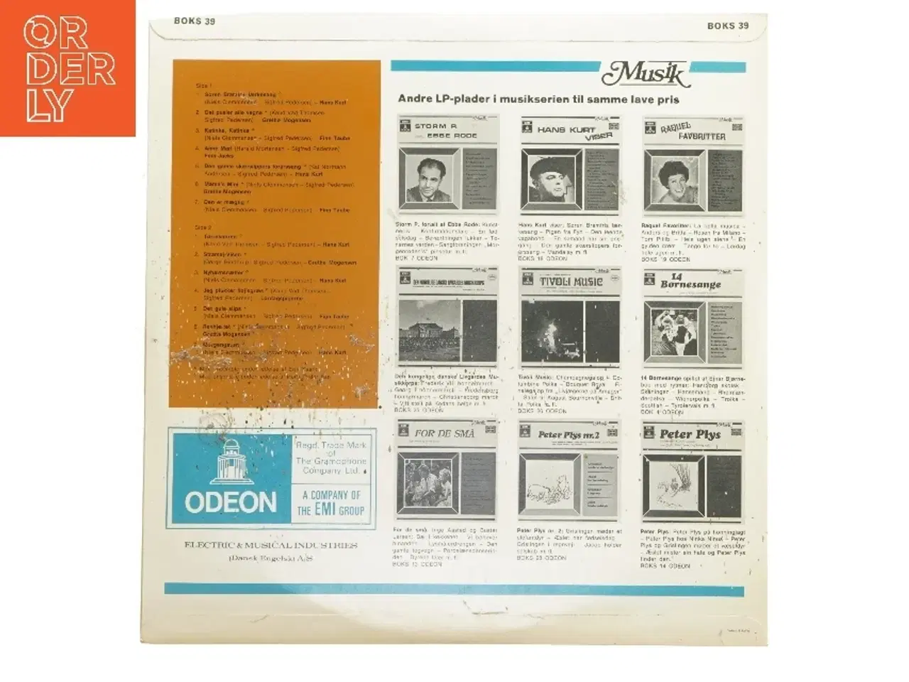 Billede 2 - Sigfred Pedersen LP fra EMI Odeon