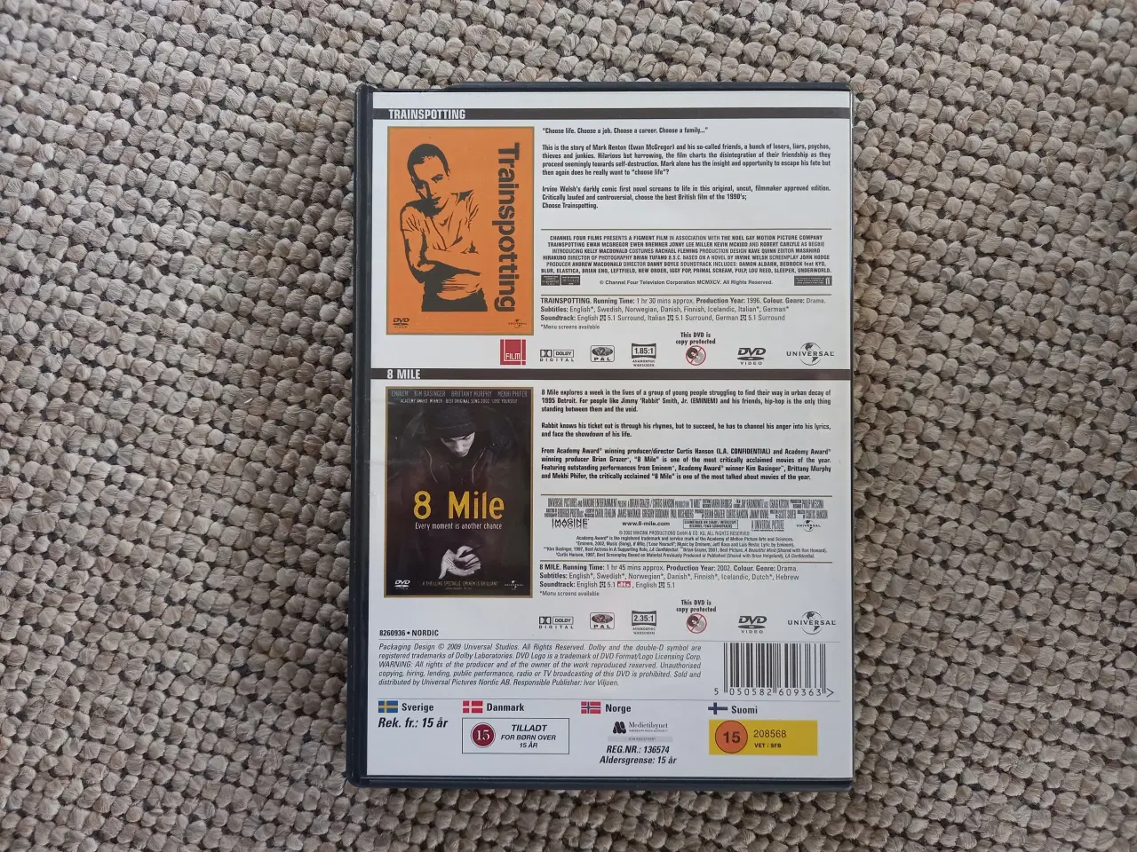 Billede 2 - Trainspotting og 8 Mile