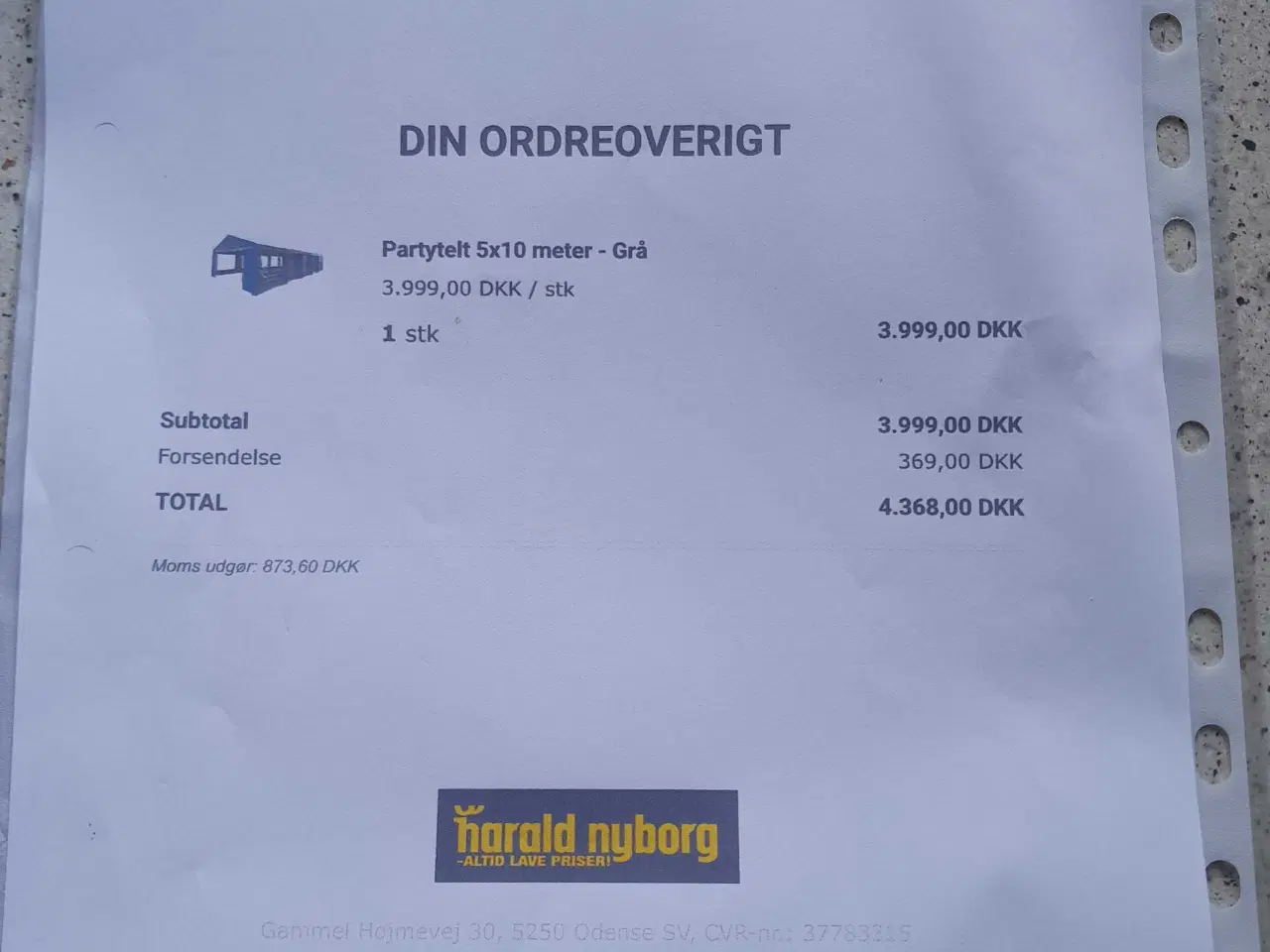 Billede 11 - Partytelt 5 x 10 meter 06-05-2025