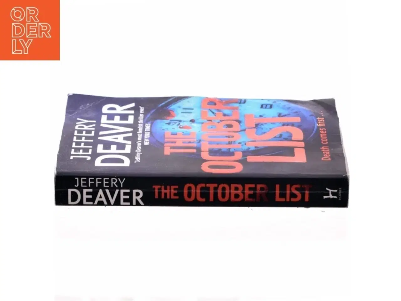 Billede 2 - The October List af Jeffery Deaver (Bog)